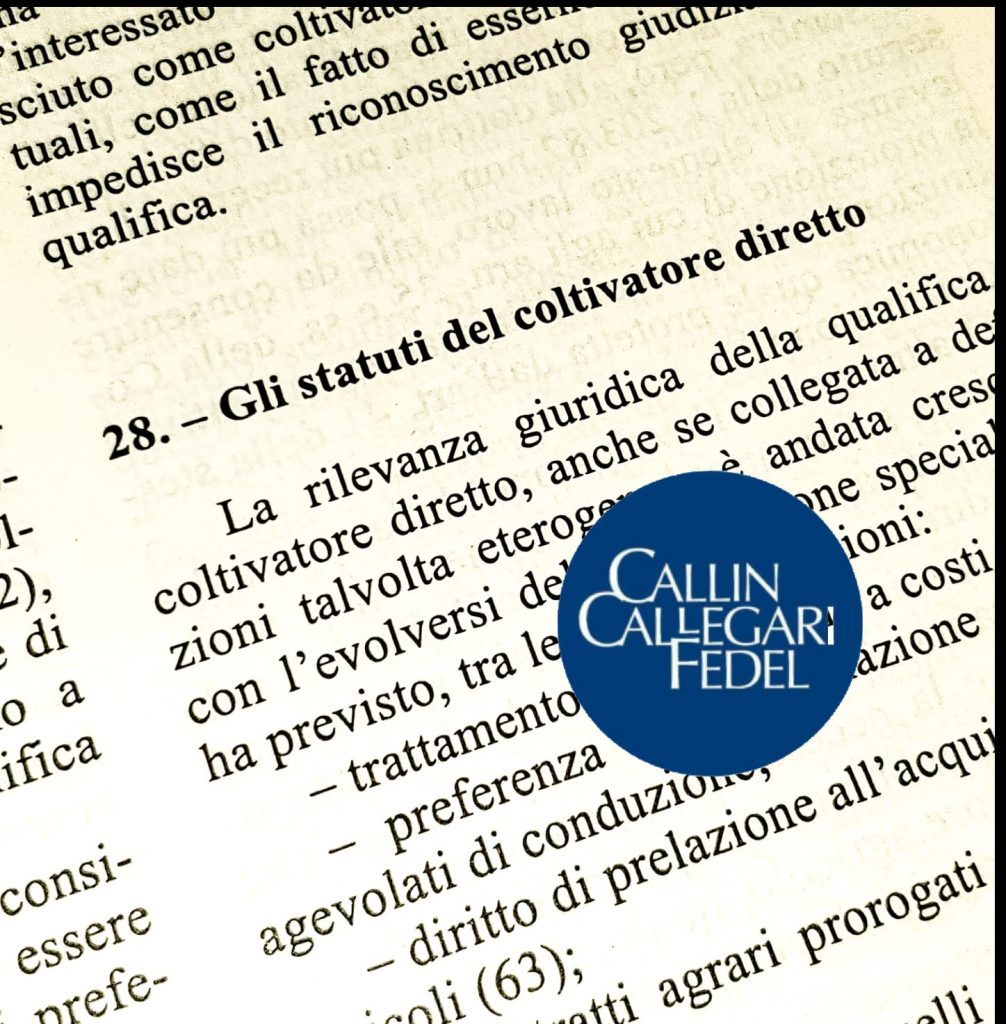 Il contratto di affitto ex lege a favore dell’erede ex art. 49 della legge agraria