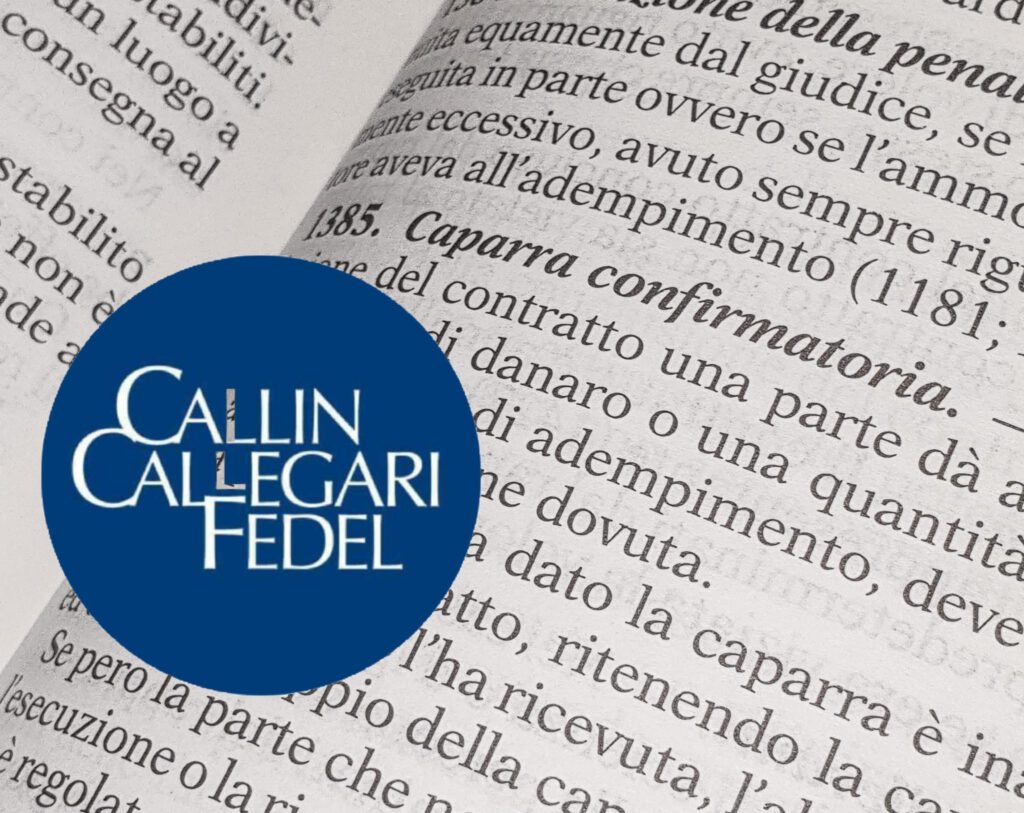 A chi verso la caparra?